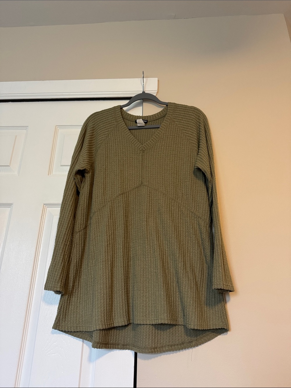 HEIMISH USA Olive Knit Top